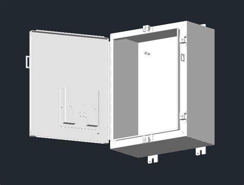 electrical junction box cad drawing|junction box 3d.